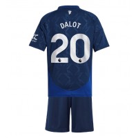 Manchester United Diogo Dalot #20 Replica Away Minikit 2024-25 Short Sleeve (+ pants)